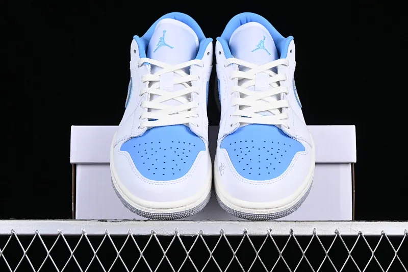 All categories Air Jordan Jordan series basketball shoes Air Jordan 1 Low G version pure original Air Jordan 1 Low "Born To Fly" AJ1 Joe 1 blue and white flame FJ7219-441